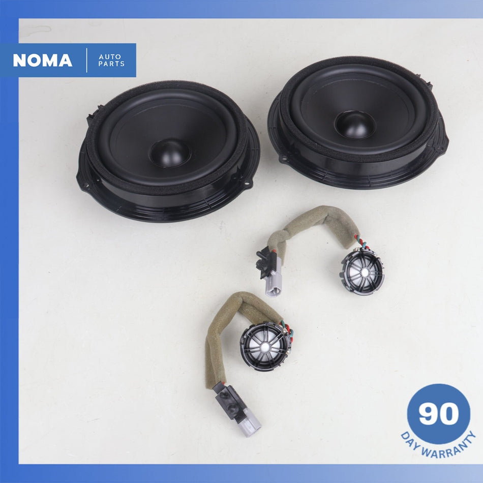 13-19 Jaguar X351 XJL XF XJR Meridian Premium Speaker Set of 4 BJ3218808CE OEM
