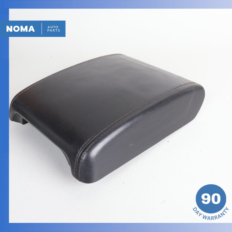 09-15 Jaguar X250 XFR XF Center Console Arm Rest Armrest Panel Cover Black OEM