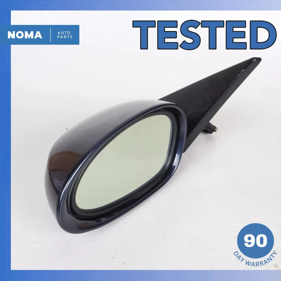 03-08 BMW E85 Z4 Left Driver Side Rear View Door Mirror Blue 51167189727 OEM