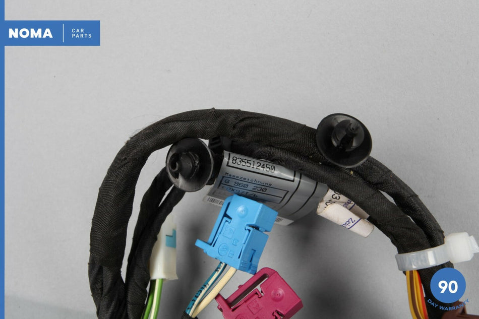 07-08 BMW 535xi E60 Front Right Passenger Lower Seat Wiring Harness Cable OEM