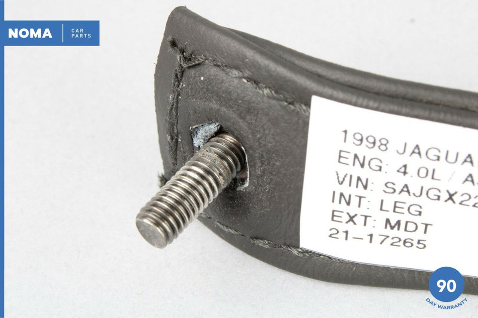 97-06 Jaguar XK8 XKR X100 Trunk Lid Pull Close Assist Leather Strap Loop OEM