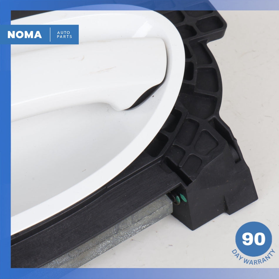 2005 BMW E66 745Li Rear Left Driver Side Exterior Door Handle White OEM