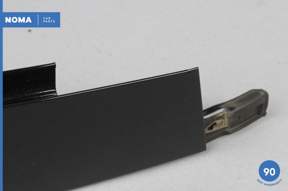 03-08 Jaguar S-Type X206 Front Left Side Outer Door B-Pillar Molding Black OEM