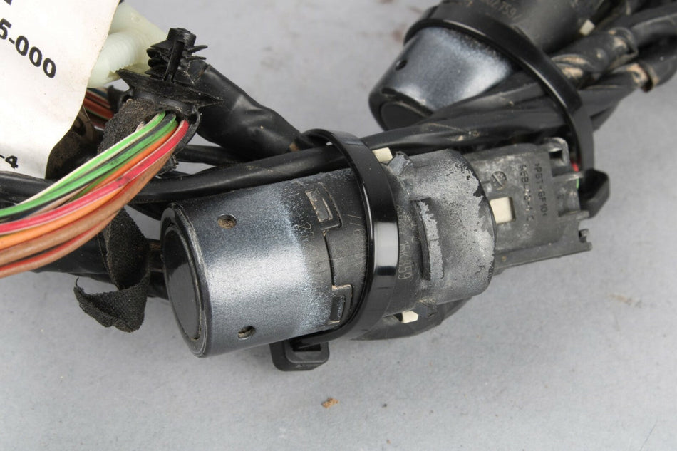 04-05 Jaguar XJ8 XJR Vanden Plas X350 Rear Bumper Wiring Harness W/ Sensors OEM