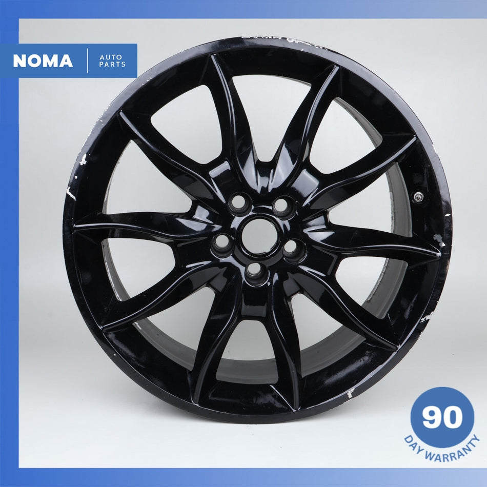 09-15 Jaguar X250 XF Dark Draco 8.5 x R20 20" Wheel Rim Black BX2M1007AA OEM