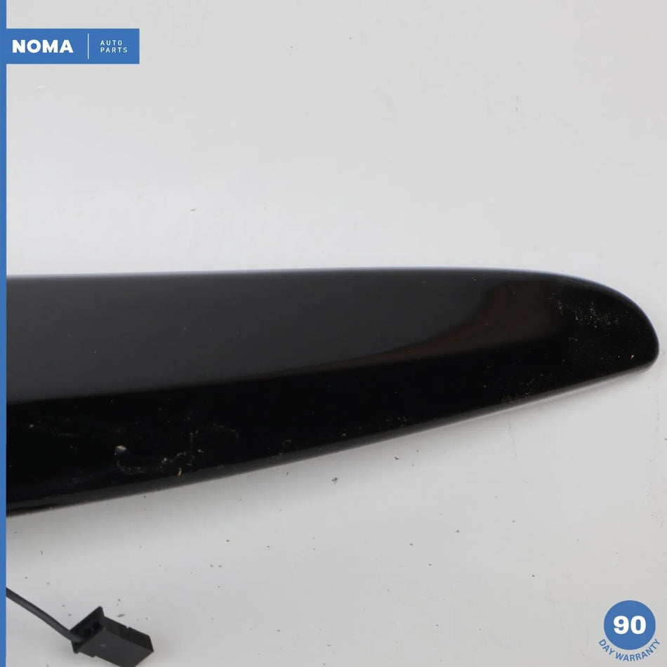 07-15 Jaguar X150 XK XKR Trunk Lid Molding Trim Spoiler Wing Ebony Black OEM