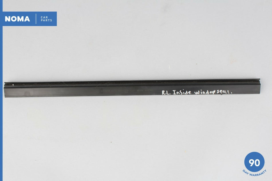 02-08 Jaguar X-Type X400 Rear Left Driver Door Window Inner Molding Seal OEM