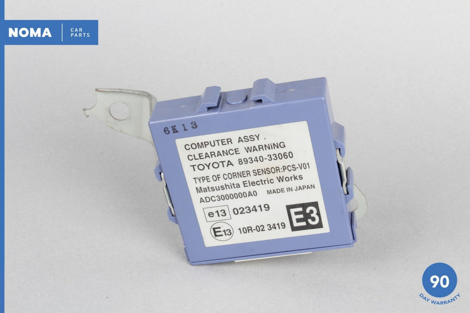07-12 Lexus ES350 XV40 Parking Assist Warning Control Module w/ Bracket OEM