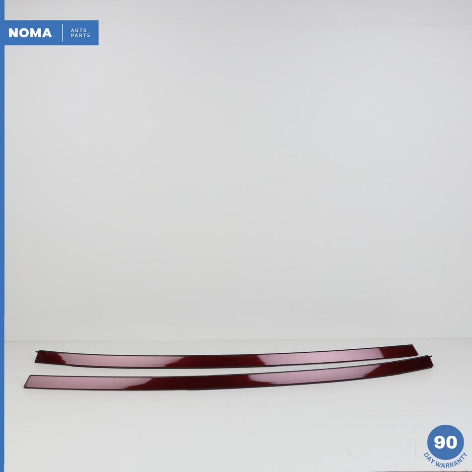 16-23 Jaguar XF X260 Sedan Left & Right Roof Molding Finisher Cover Set CAX OEM