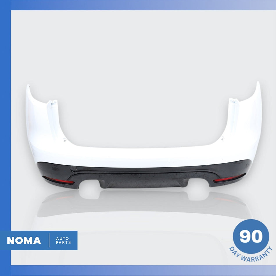 17-20 Jaguar X761 F-Pace Rear Bumper Cover Assembly 6-PDC Fuji White OEM