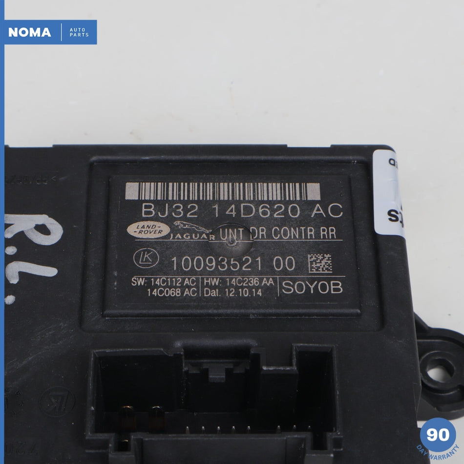 12-15 Jaguar XF X250 Rear Left or Right Side Door Control Module C2D27884 OEM