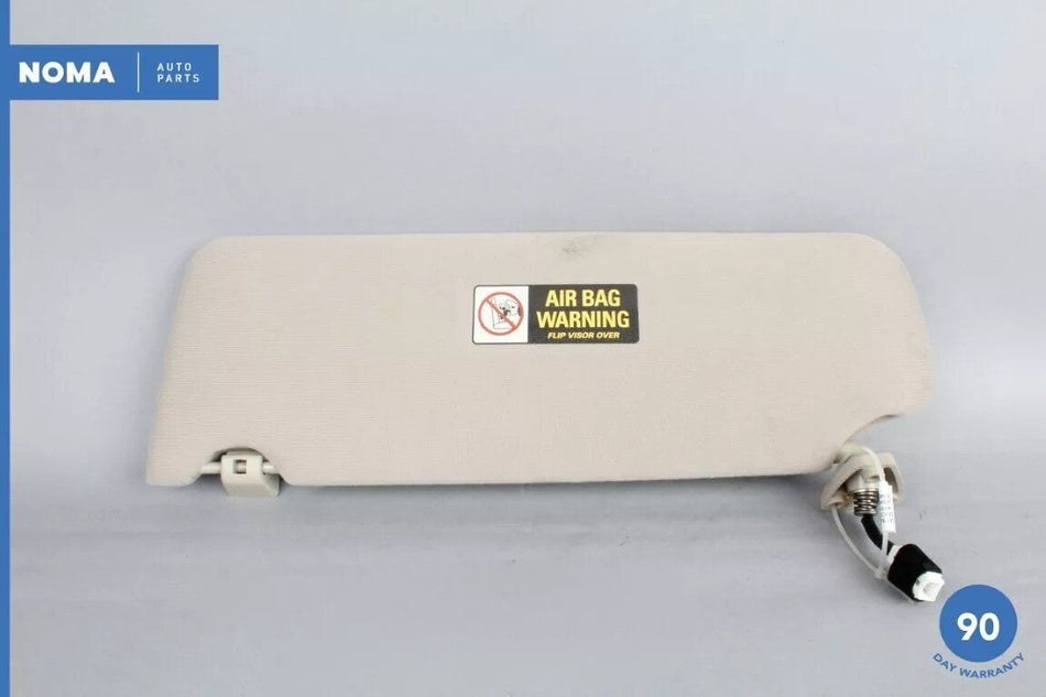 98-03 Jaguar X308 XJ8 XJR VDP Right Passenger Side Sun Visor Shade Beige OEM