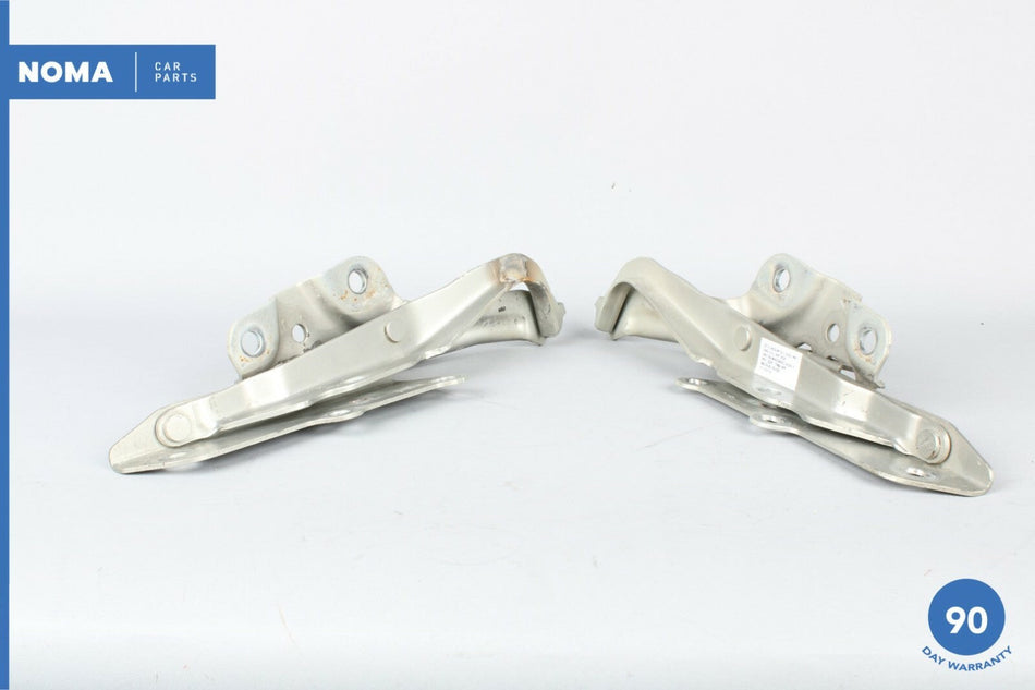 10-18 Jaguar XJL Front Left and Right Hood Lid Hinge Set Cashmere Gold GDR OEM