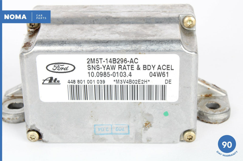 03-08 Jaguar X204 S-Type YAW Rate Body Sensor Module Unit 2M5T14B296AC OEM