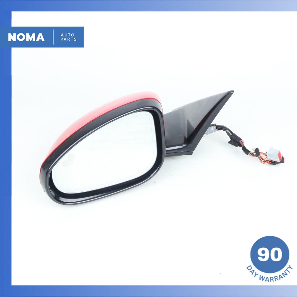 14-24 Jaguar X152 F-Type Left Side Rear View Door Mirror w/ Blind Spot OEM 35k