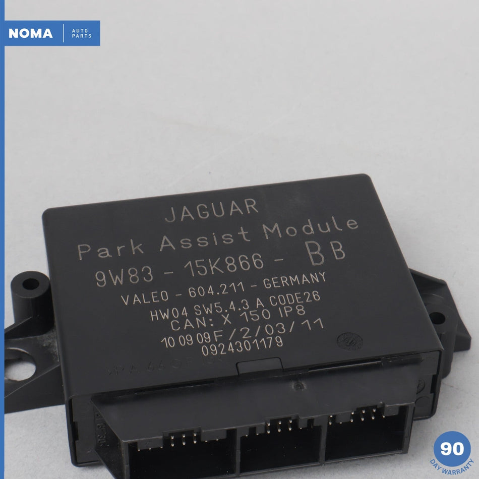 09-11 Jaguar XF XFR X250 Parking Aid Assist Control Module Unit 9W8315K866BB OEM