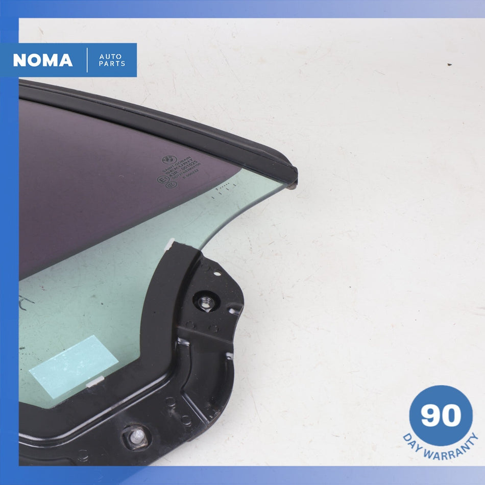 04-10 BMW E64 650i M6 645Ci Rear Right Passenger Side Quarter Window Glass OEM