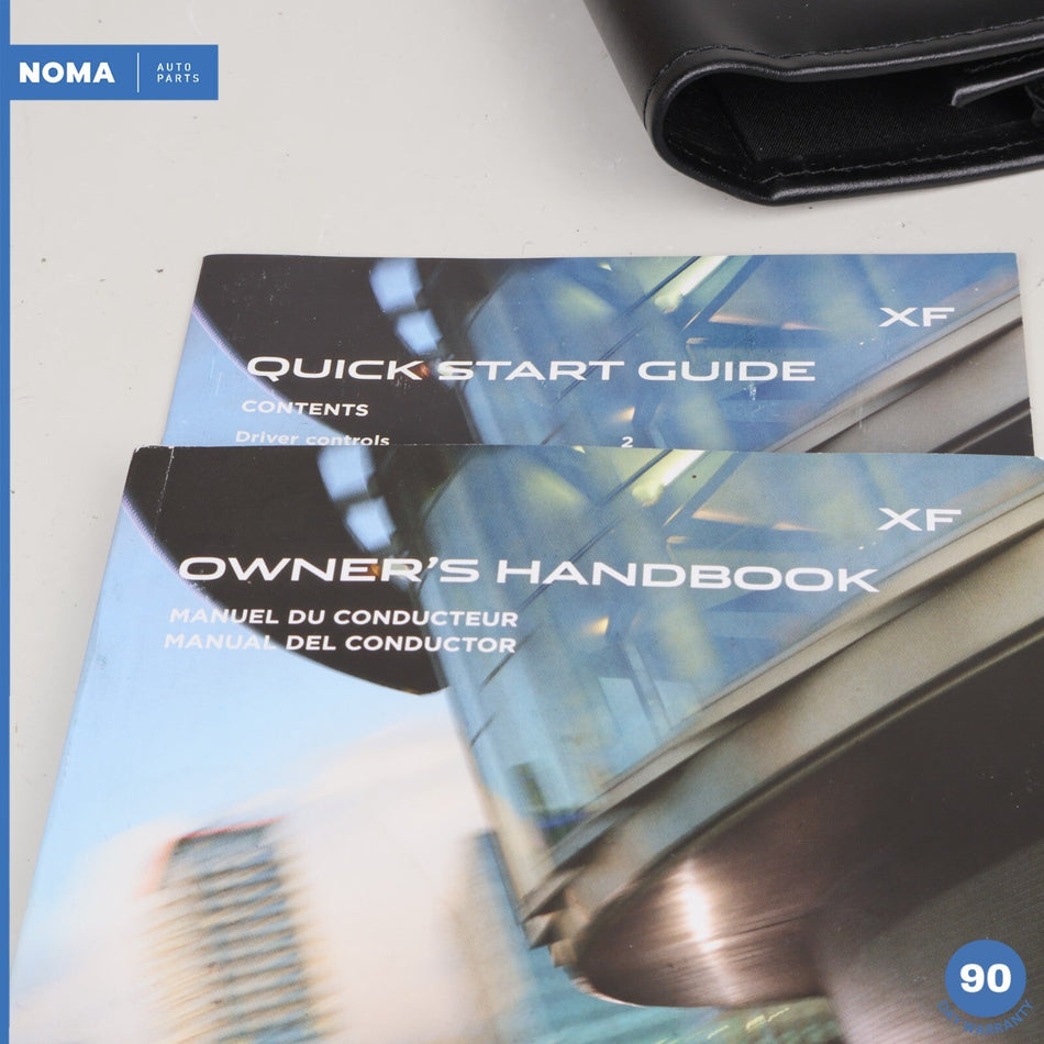 2015 Jaguar XF X250 Owner's Handbook & Passport & Guide Book w/ Folder OEM