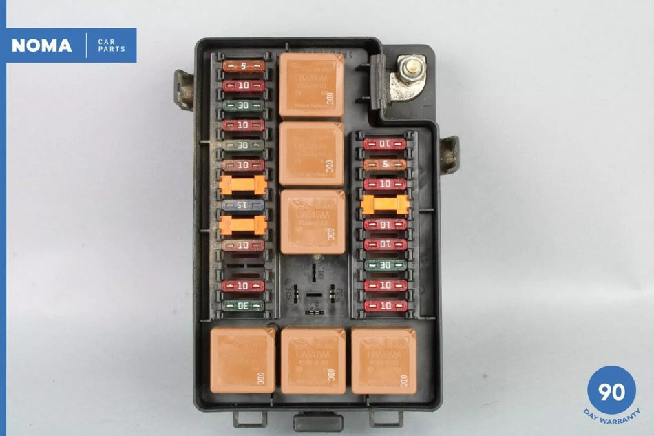 00-03 Jaguar X308 XJR Vanden Plas Rear Trunk Relay Fuse Box LNF2822AB OEM 66k