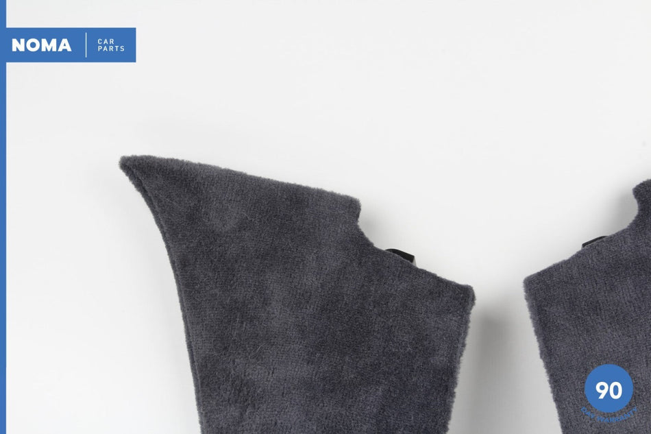 06-08 Porsche Cayman 987C Rear Right & Left Side C-Pillar Carpet Cover Set OEM