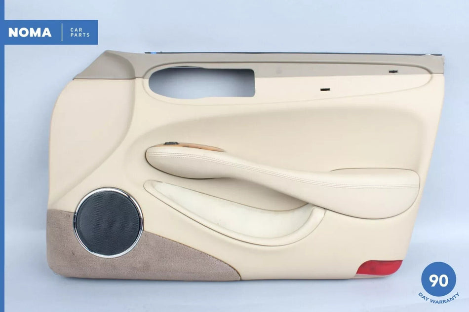98-03 Jaguar X308 XJ8 XJR Front Right Side Interior Door Panel Trim Beige OEM