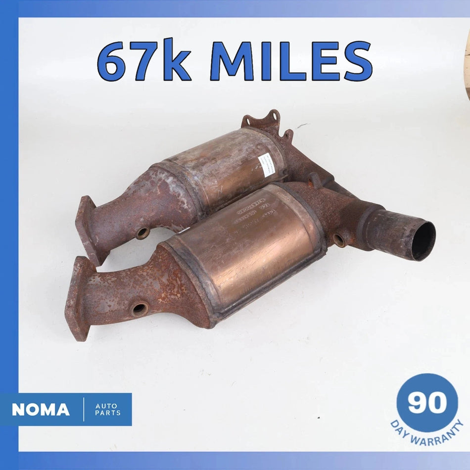 97-01 Jaguar X100 XK8 XJ8 4.0L N/A Left & Right Exhaust Downpipe Set OEM 67k