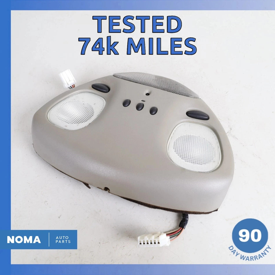 01-06 Jaguar X100 XKR XK8 Dome Light Overhead Map Lamp Light Gray OEM 74k