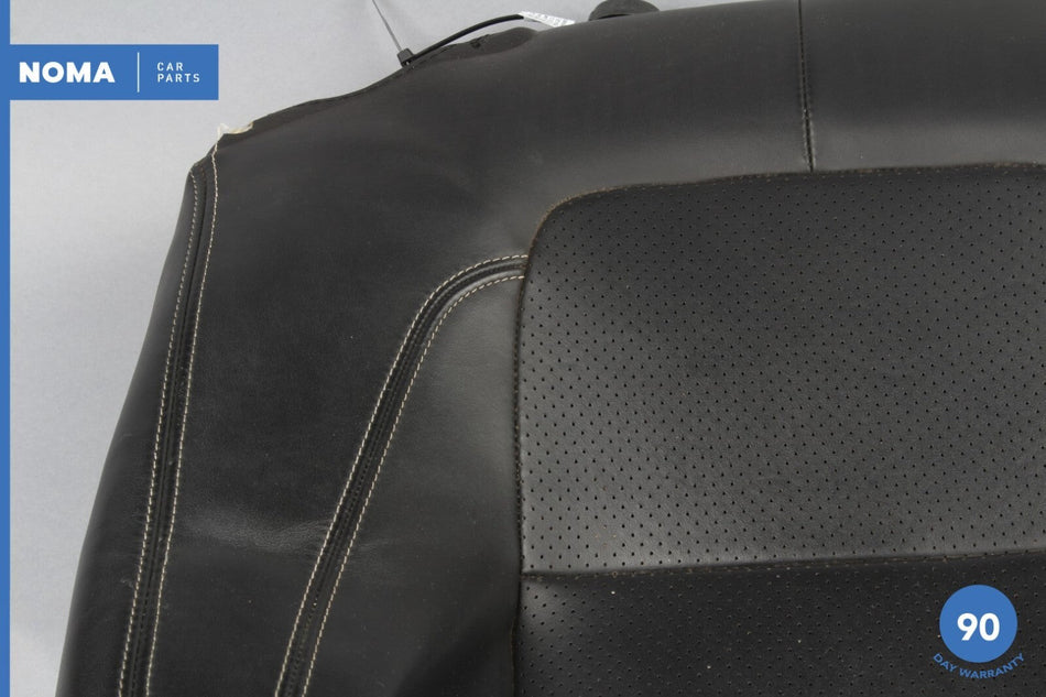10-12 Jaguar XK XKR X150 Front Right Upper Seat Cushion Perforated Leather OEM