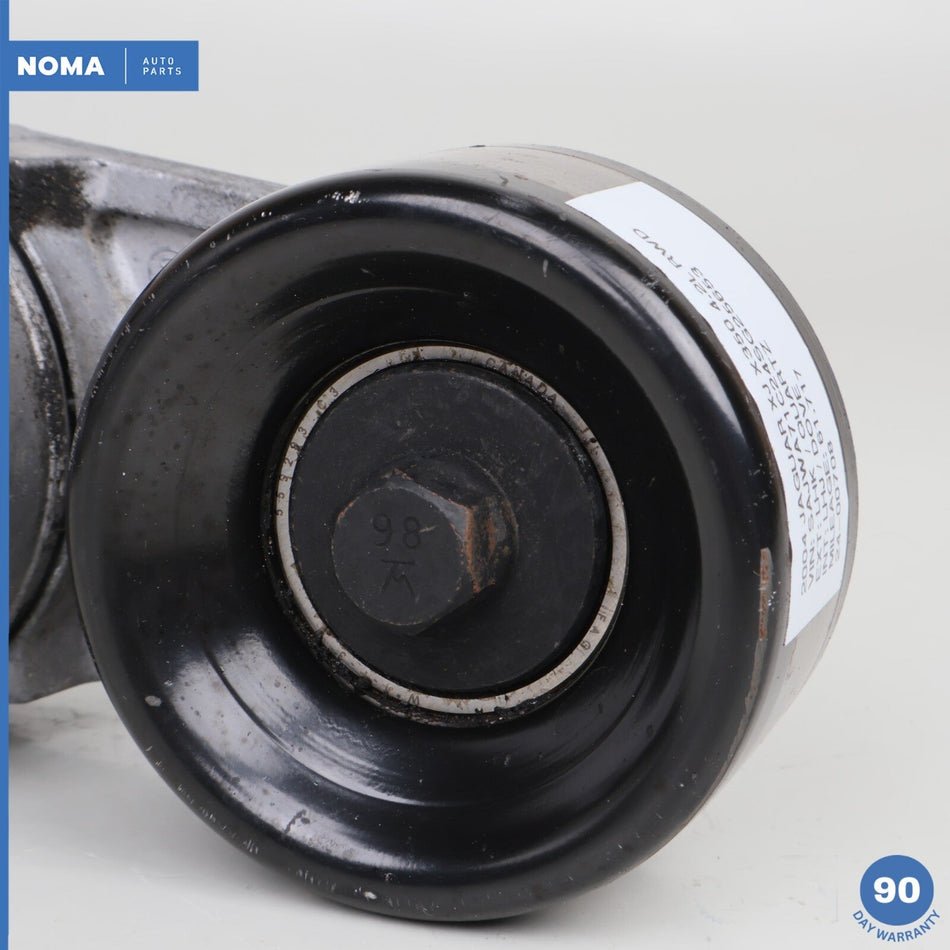 04-09 Jaguar XJ8 XJR VDP X350 Engine Drive Belt Tensioner w/ Idler Pulley OEM
