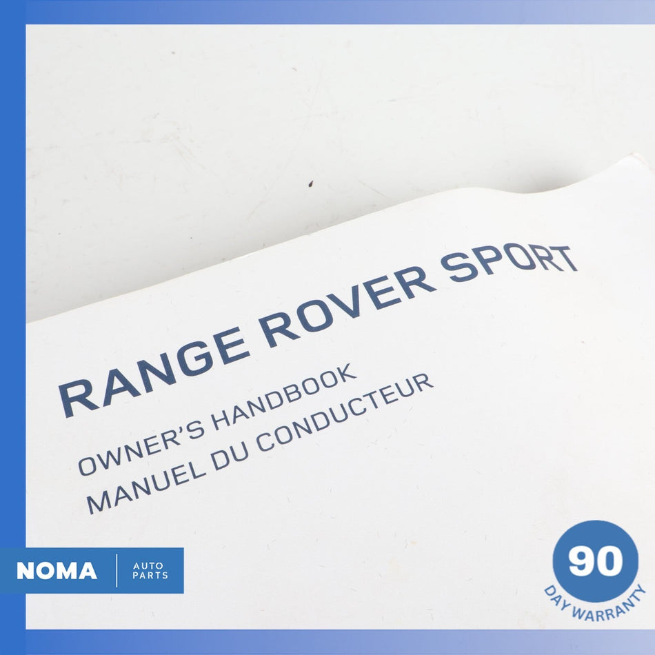 2014 LR Range Rover Sport L494 Owner's Operator's Manual Book Assembly OEM
