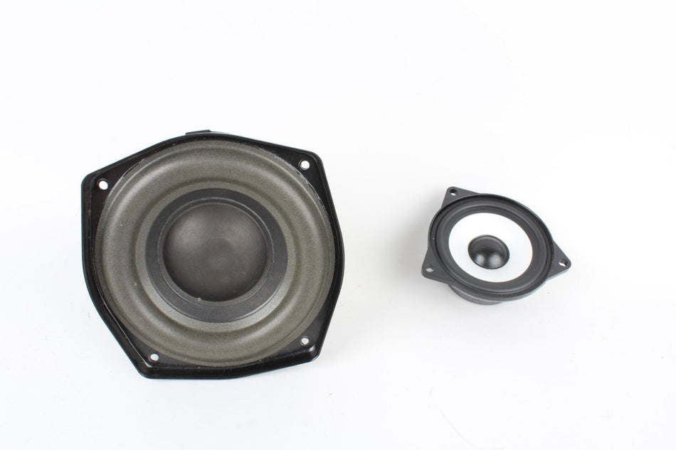 03-08 BMW Z4 E85 E86 Rear Left Hi-Fi Stereo Loud & Subwoofer Speaker Set OEM