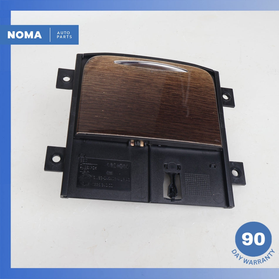 07-15 Jaguar X150 XKR Center Console Ash Tray Storage Wood Cover Panel Trim OEM