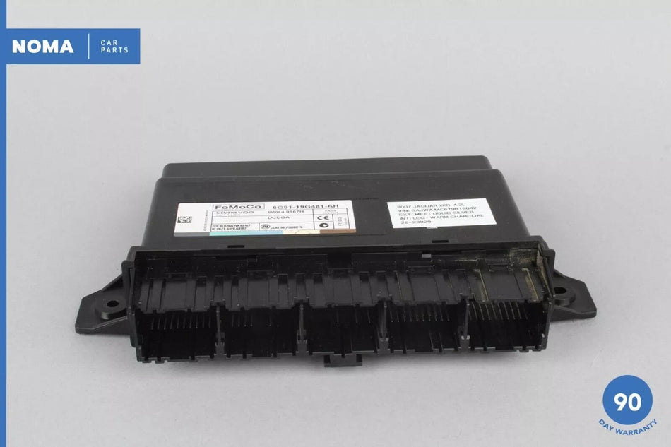 07-15 Jaguar X150 XK XF XKR Keyless Entry Module Unit 6G9119G481AH OEM