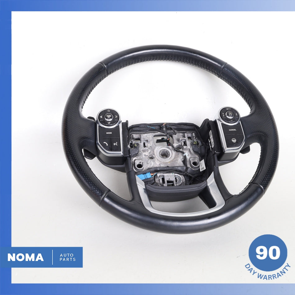 14-22 LR Range Rover Sport L494 Leather Heated Steering Wheel w/ Switches OEM