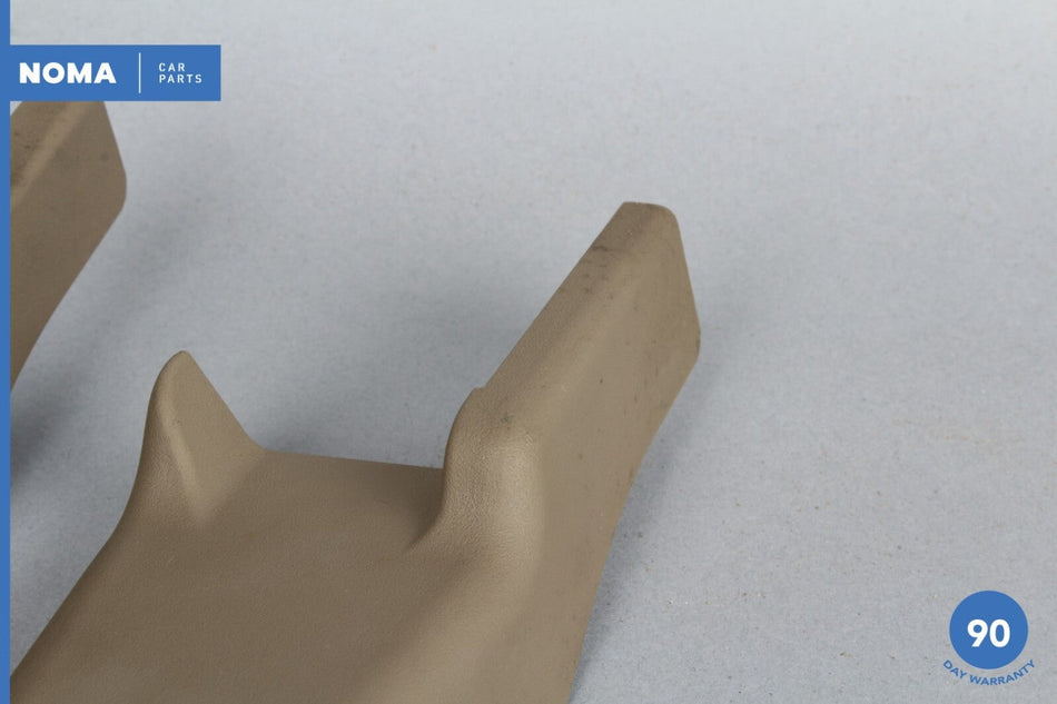 04-09 Jaguar XJ8 X350 X358 Front Right Seat Rail Catch Cover Trim Set AEK OEM