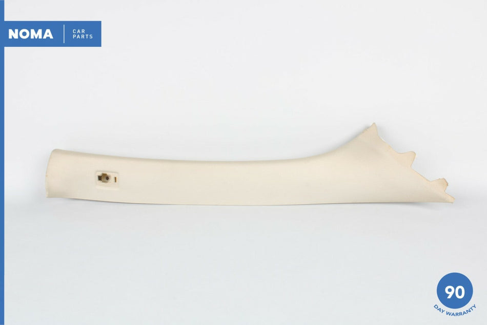 09-15 Jaguar XF X250 Right Passenger Side Upper A Pillar Trim SEL Champagne OEM