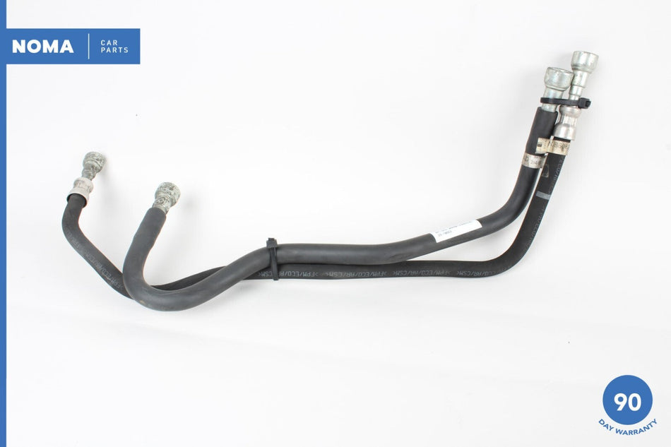 00-02 Jaguar XKR X100 4.0L AJ27 Supercharged Gas Fuel Feed & Return Hose Set OEM