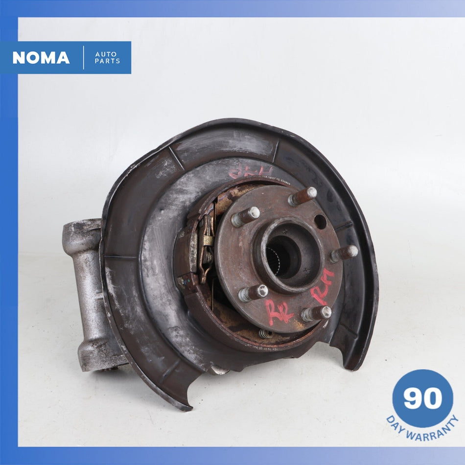 95-00 Jaguar X100 XK8 XJR Rear Right Passenger Spindle Knuckle Hub w/ Shield OEM