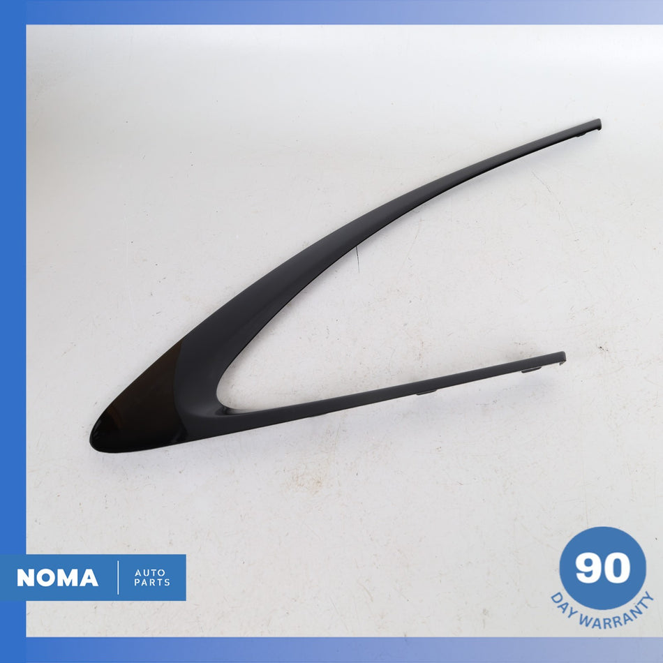17-23 Jaguar X761 F-Pace Rear Right Side Quarter Door Window Molding Black OEM