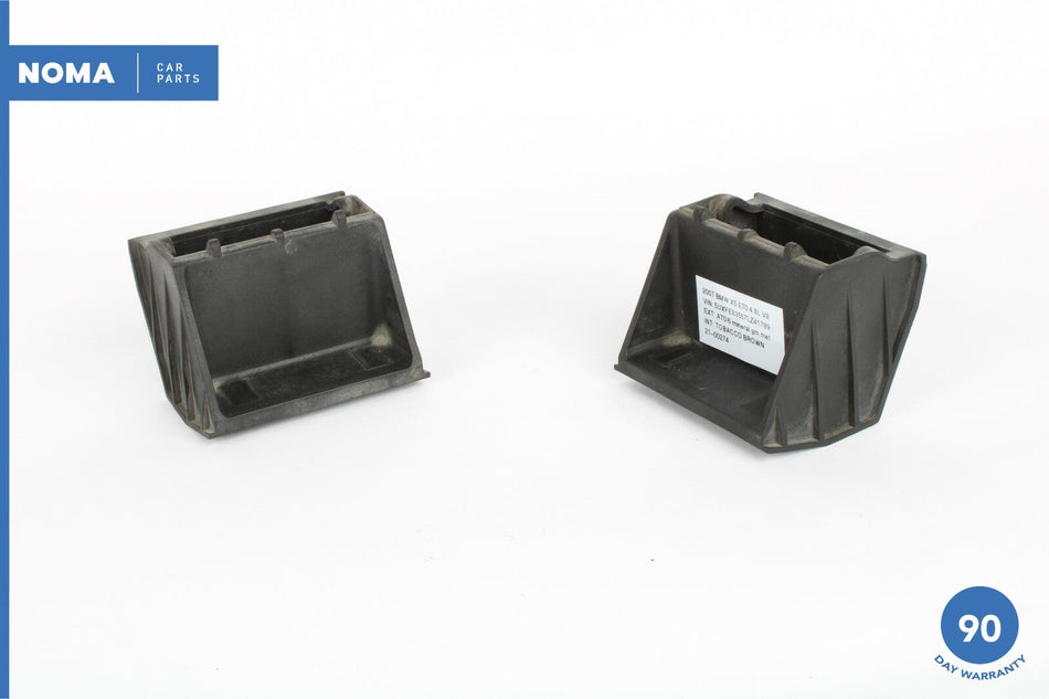 07-13 BMW X5 E70 Front Left & Right Radiator Mount Bracket Support Set of 2 OEM