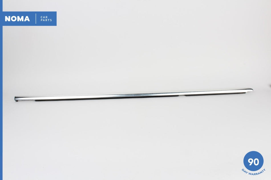 03-08 Jaguar S-Type X204 Rear Right Door Exterior Window Molding Seal Chrome OEM