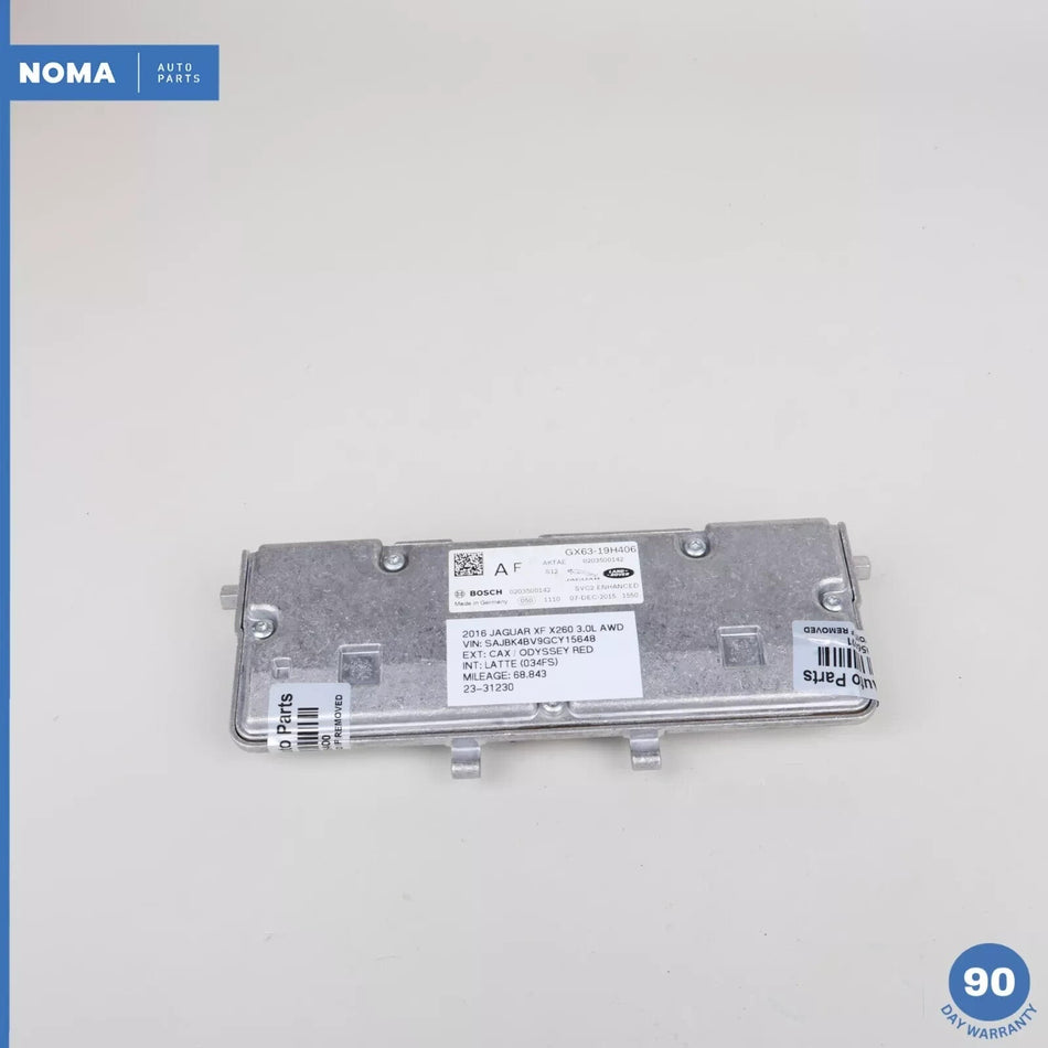 16-17 Jaguar X260 XF Windshield Upper Camera Assist GX6319H406AF OEM 69k