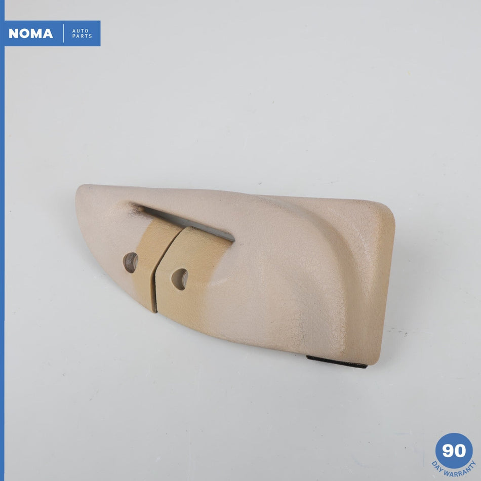 97-06 Jaguar XKR X100 Conv Rear Left Shoulder Seat Belt Trim Bezel Beige AGD OEM