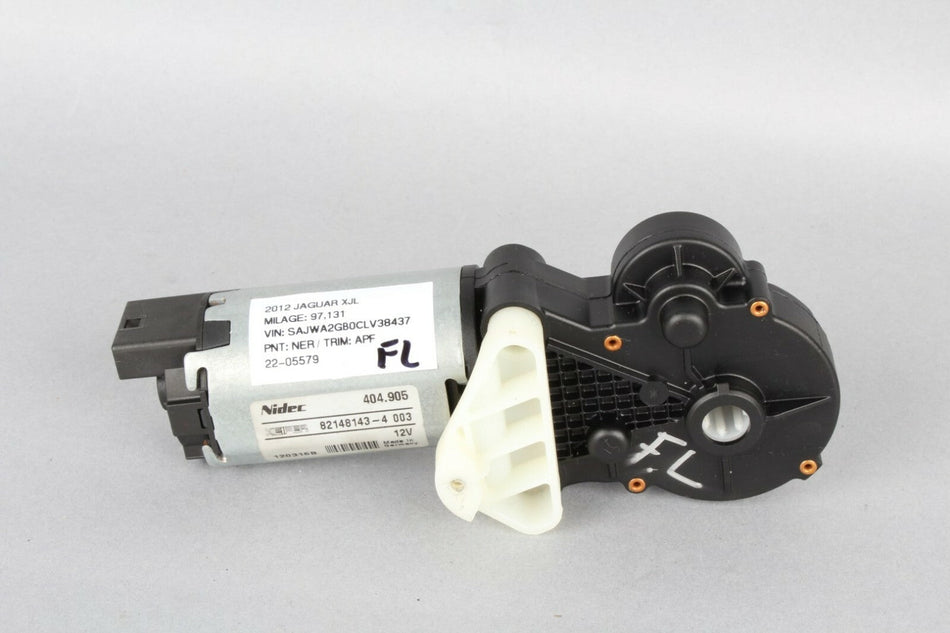 10-18 Jaguar XJ XJL X351 Front Left Driver Side Seat Adjustment Motor Nidec OEM