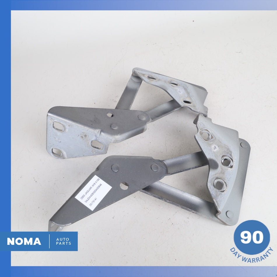 97-06 Jaguar X100 XKR XK8 Left & Right Hood Bonnet Hinge Set of 2 OEM