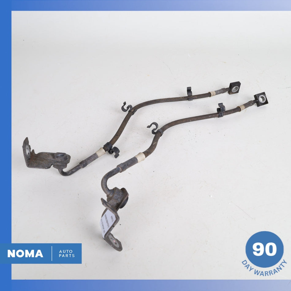 2007 Jaguar X150 XK Front Left & Right Side Flexible Brake Hose Pipe Set OEM