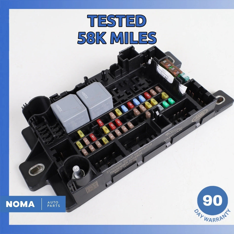 2021 LR Range Rover Evoque L551 Front Fuse Relay Box Module M8D214A073BA OEM 58k