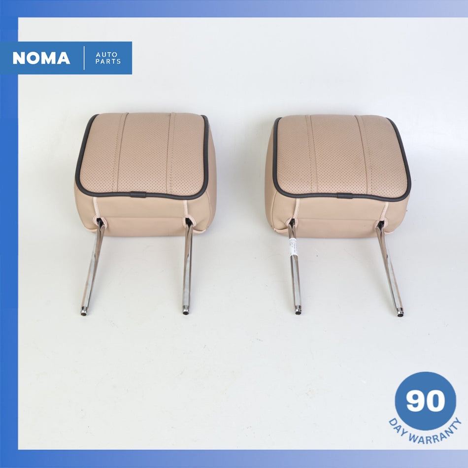 10-12 Land Rover Range Rover L322 Rear Left & Right Headrest Head Rest Set OEM