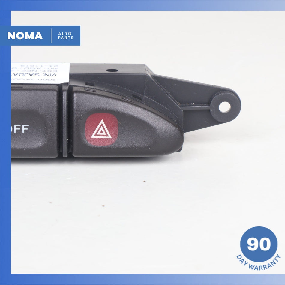 98-03 Jaguar X308 XJ8 VDP Lock Valet Traction Hazard Switch Control Panel OEM