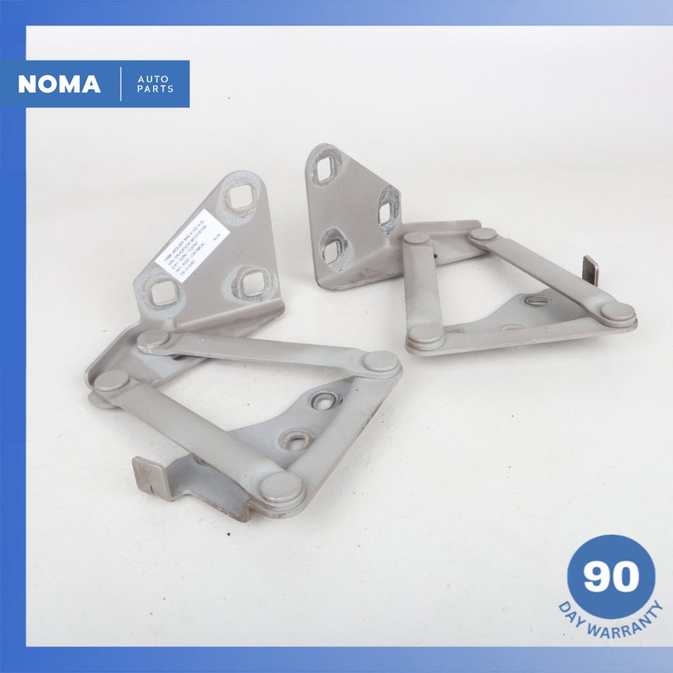97-06 Jaguar X100 XK8 XKR Left & Right Hood Bonnet Hinge Set of 2 OEM